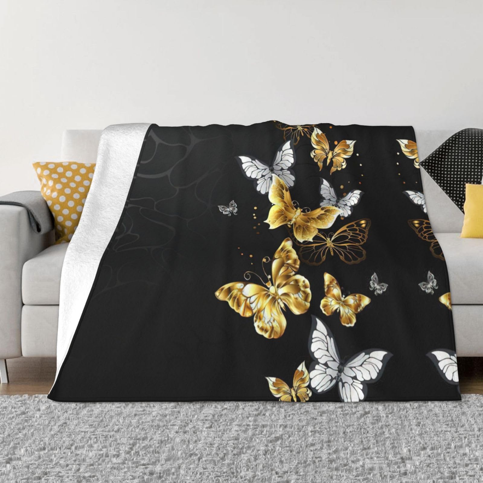 Couverture flanelle chaude contre le froid pour canapé et lit