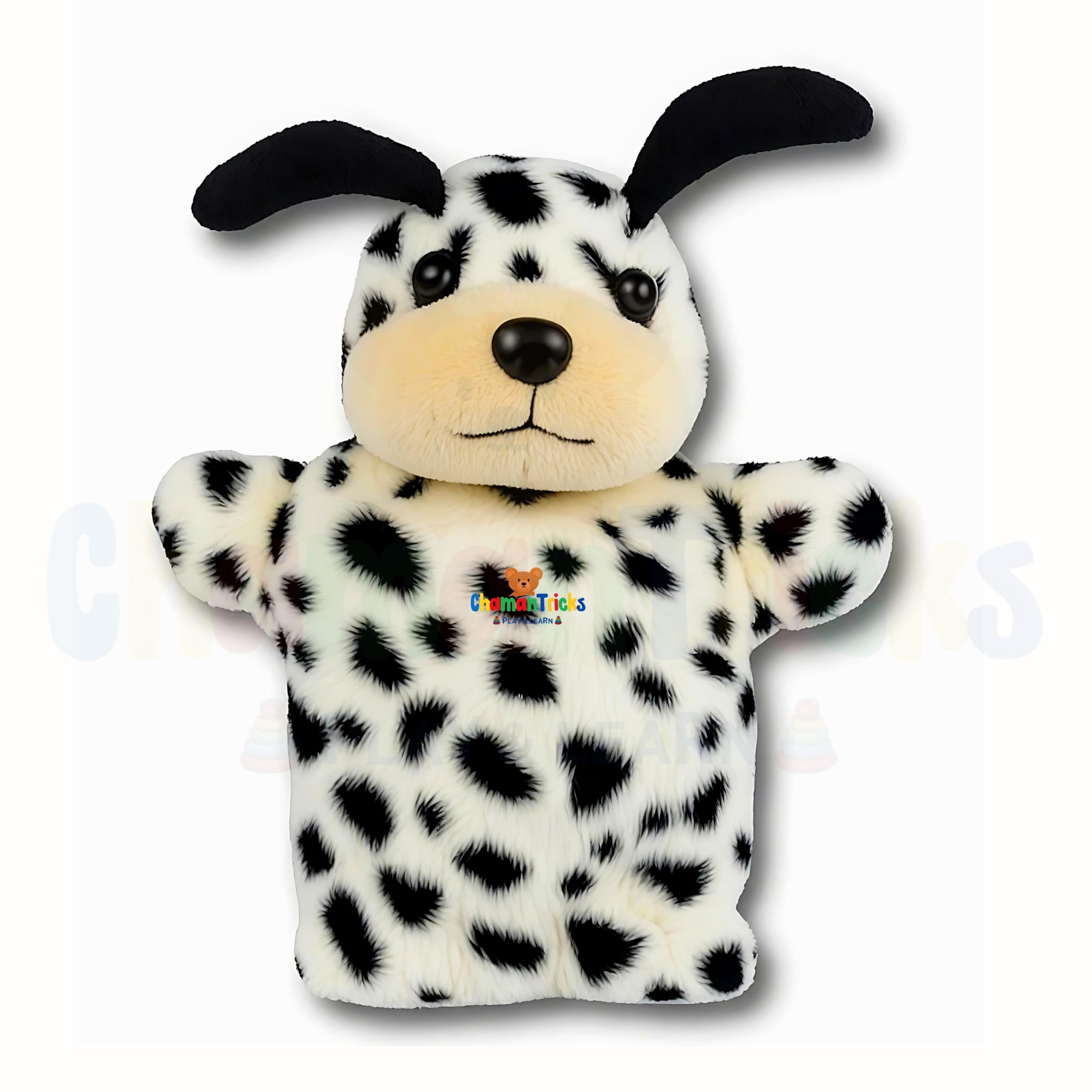 Chamantricks Storytelling Plush Puppets | Tiger | Lion | Monkey | Dog | Rabbit | Animal & Bird Hand Puppets for Kids (New Pack of 5) 3
