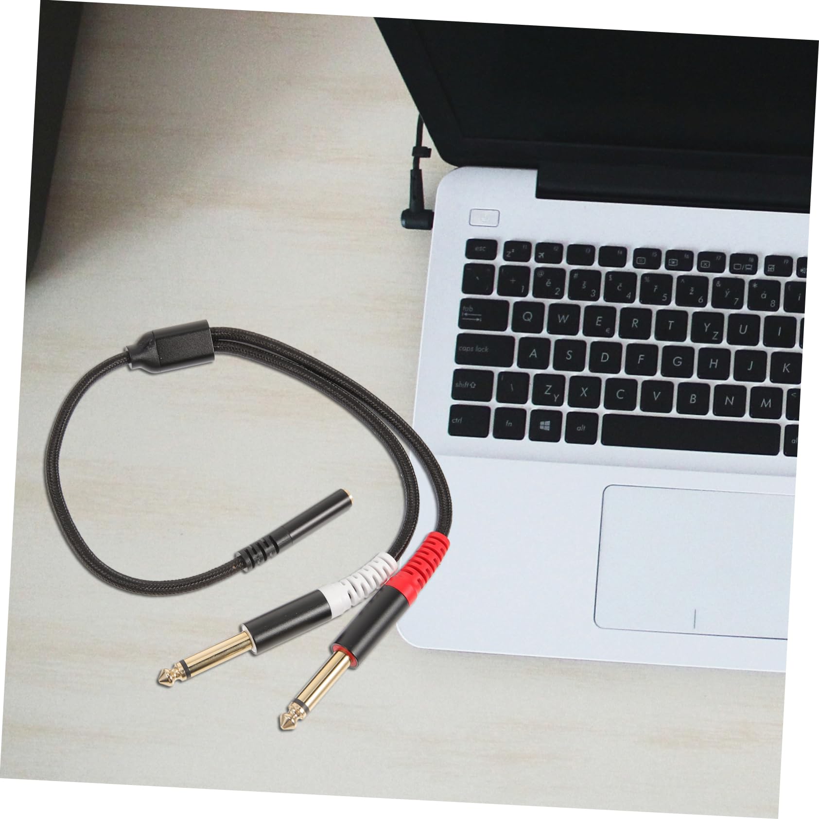 5stücke Audio Adapter Dual Hochwertiges Audiokabel Für Soundqualität Für Musikanwendungen Und -Audio-
