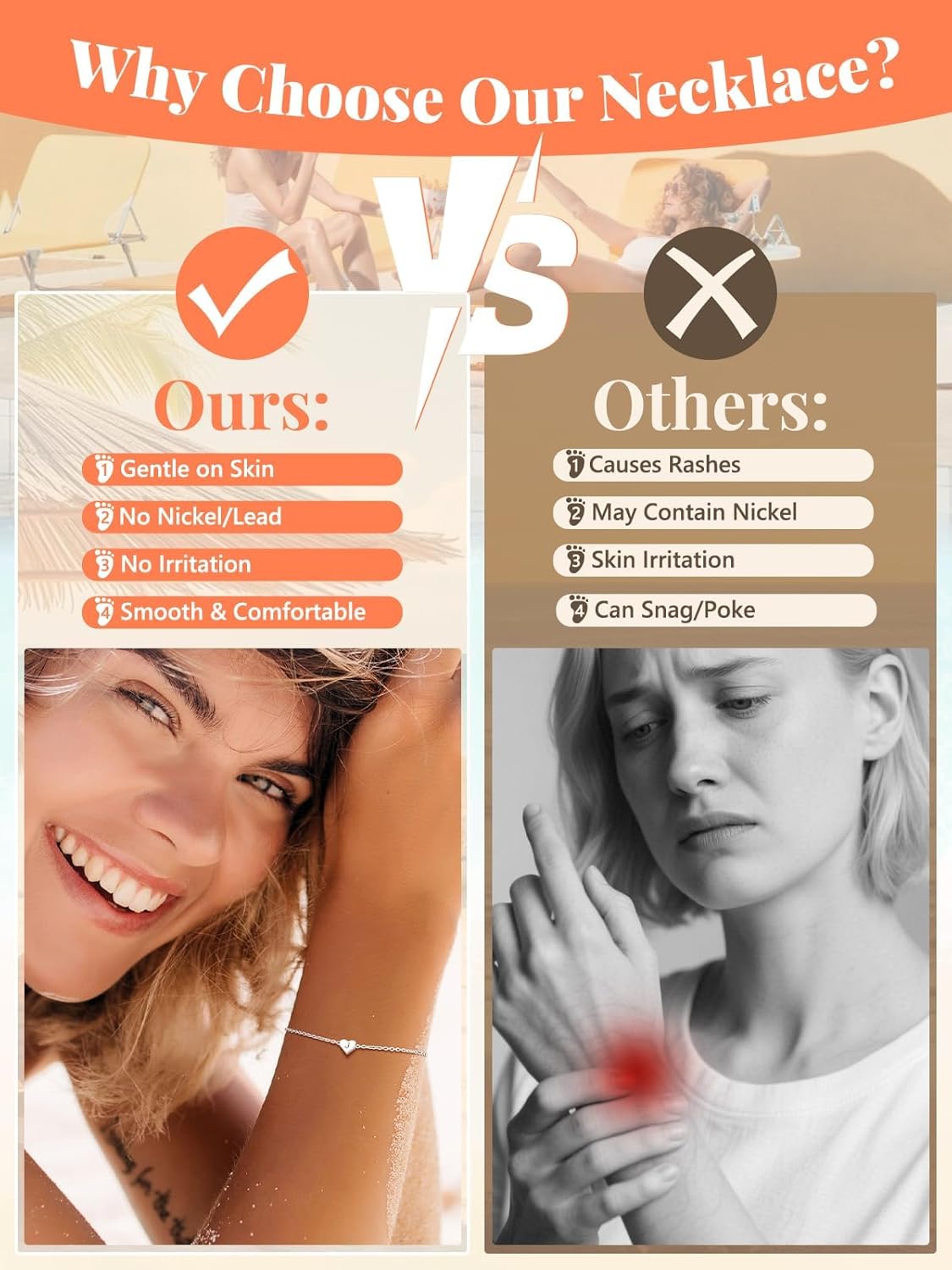 Sterling Silver Heart Letter Bracelets Silver Initial 18K White Gold Plated Bracelet Initial Charm 18K White Gold Plated Dainty Bracelet Jewelry Women Teen Couples Girlfriend - Image 5