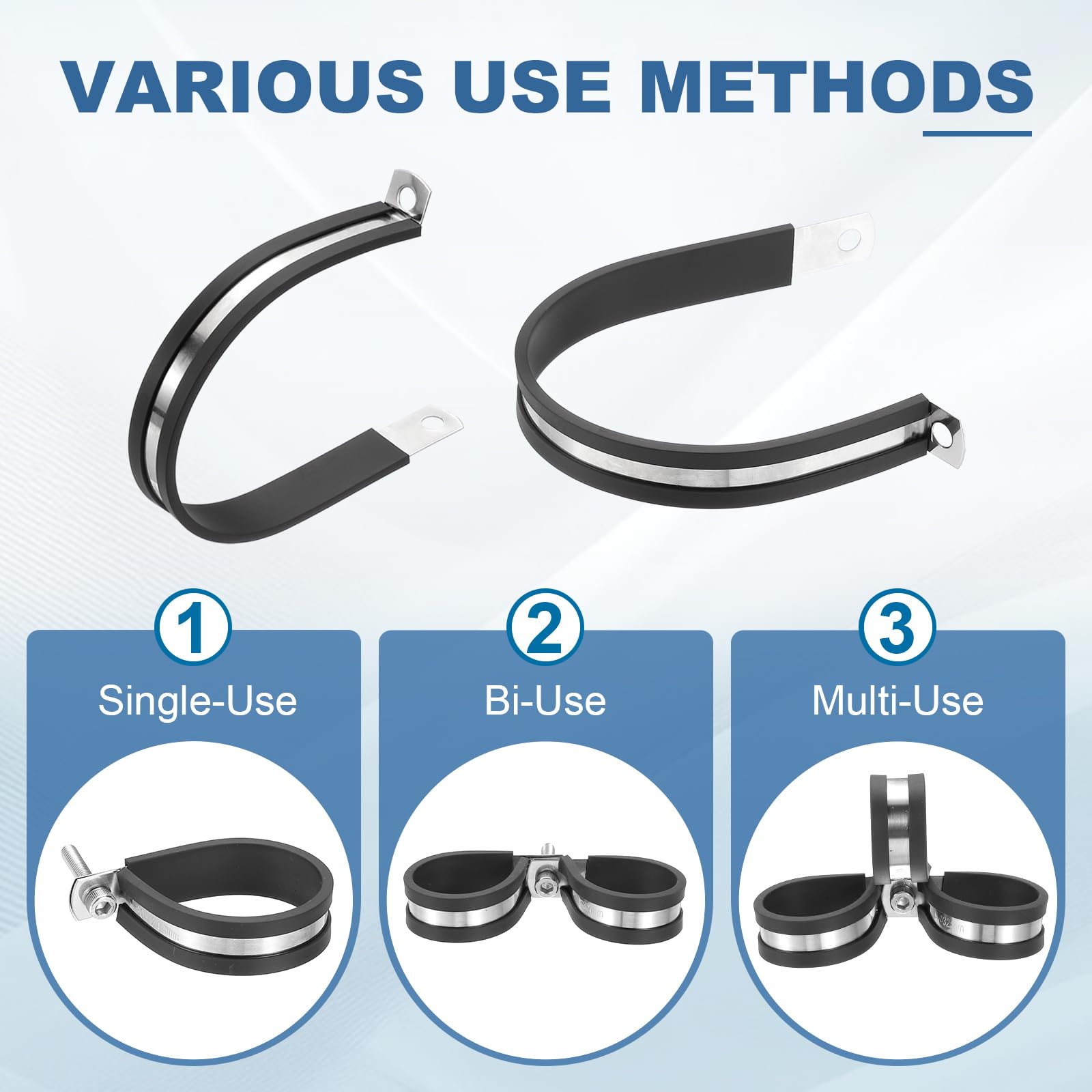 PATIKIL 2-11/16 Inch Cable Clamp - Image 4