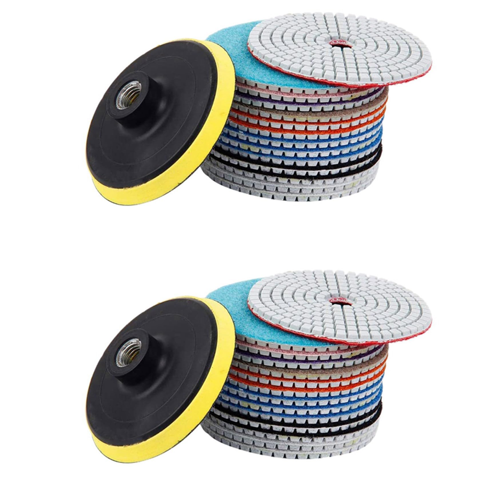 Disques de meulage diamant 4 pouces pour renover une table en marbre ou un sol en pierre