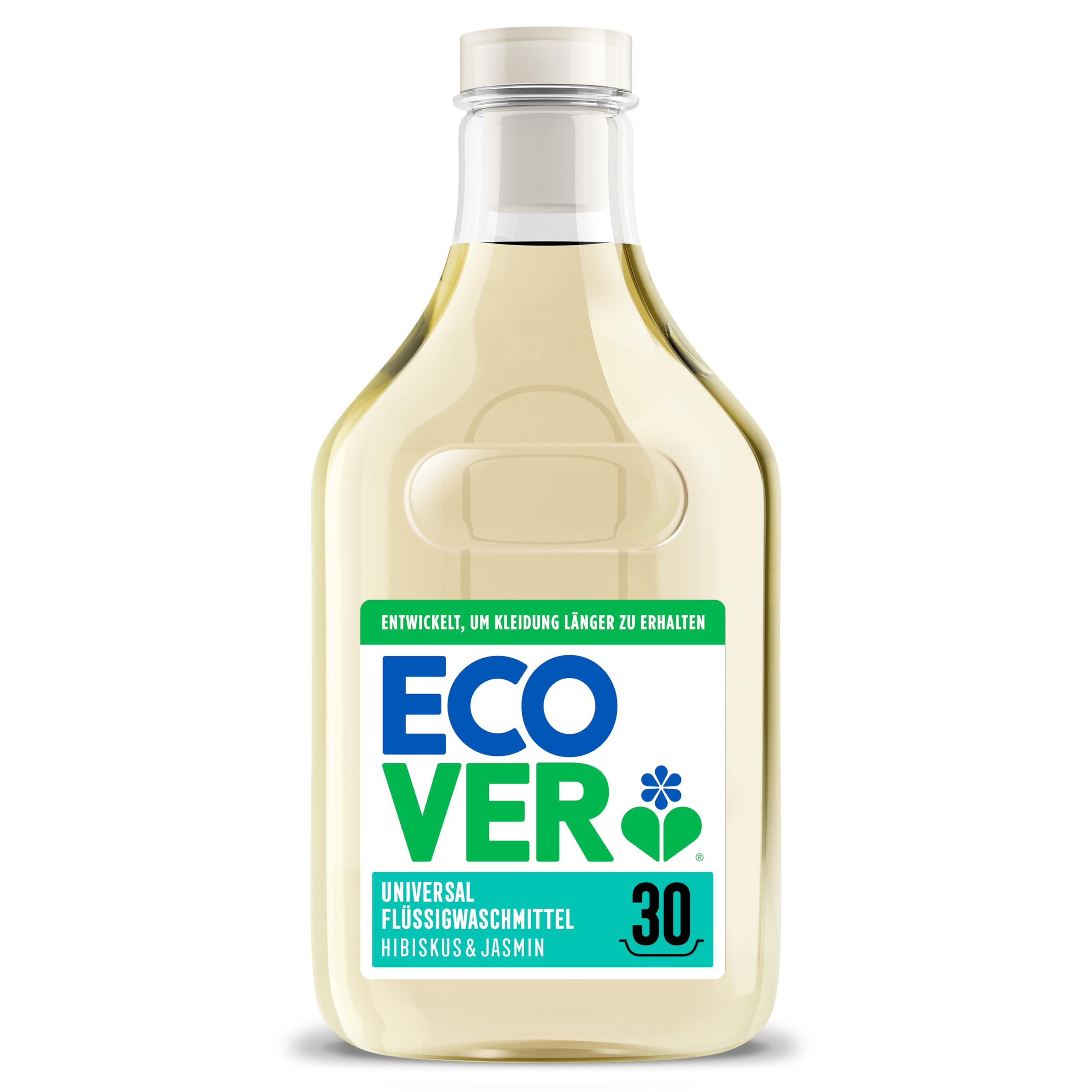 Ecover Universal Flüssigwaschmittel, Hibiskus & Jasmin, 1.5L