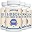 All-In-One Detox Binder Supplement 1500 MG - High Bioavailability, Liver Gut Detox Cleanse with Activated Charcoal, Zeolite & Bentonite Clay for Toxins, Liver, Digestive, 360 Vegan Capsules
