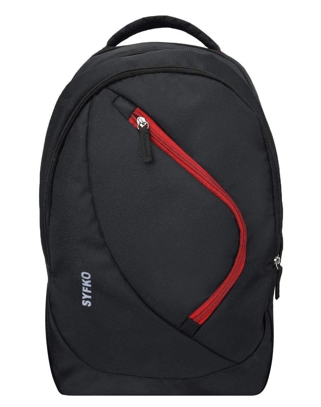 SYFKO 32 Ltrs 4 Compartments Laptop Bag || School Bag || College Bag || Office Bag || Backpack for Men and Women (Black) (B0CL29PWK8) Amazon Price History, Amazon Price Tracker