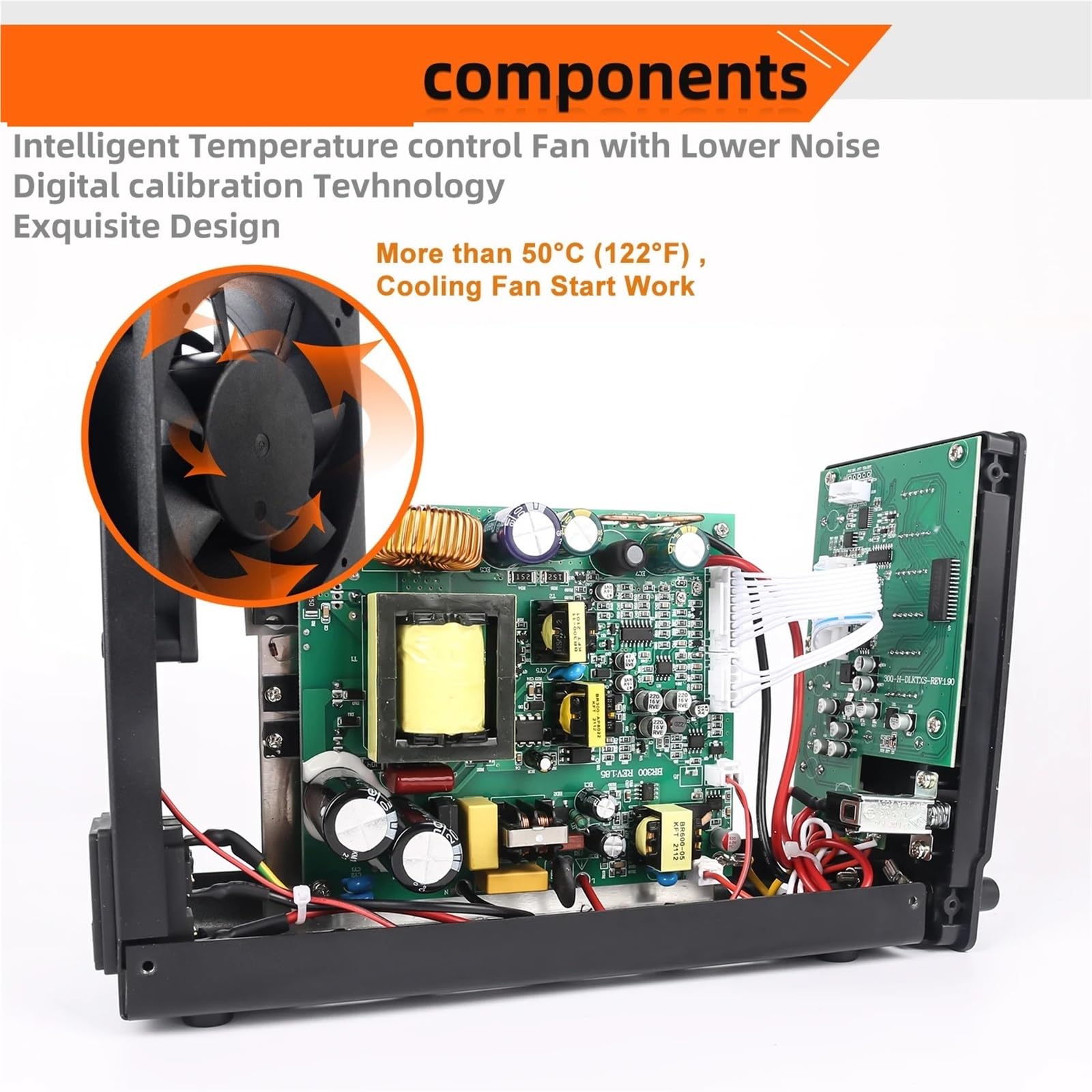 Fuente de alimentación CC ajustable, fuente banco regulada por conmutación con interruptor salida, Fuente Digital de Laboratorio(32V6A)