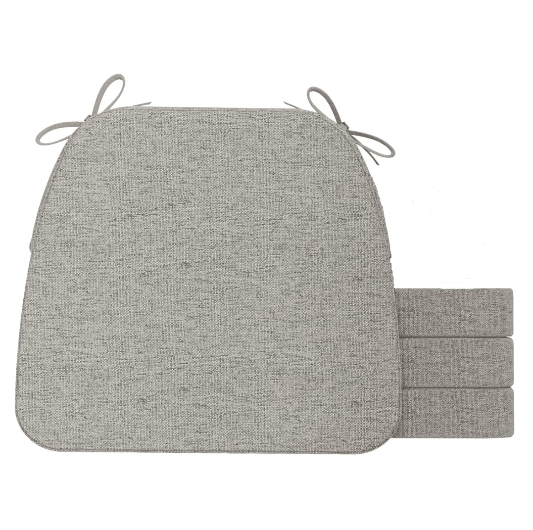 AAAAAcessories Chair Cushions for Dining Chairs, 17 x 16 x 2 in, Set of 4