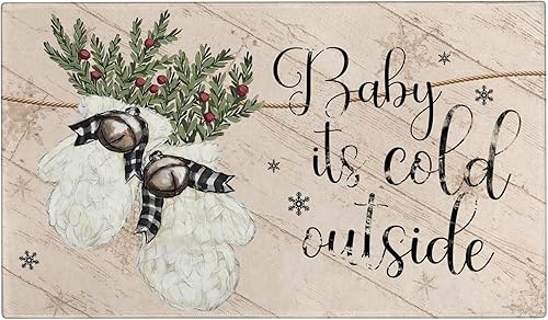 Miniatura 8 de Tapete antideslizante para puerta de primavera y verano, diseño de flores y mariposas para interiores y exteriores, para entrada, porche, granja,