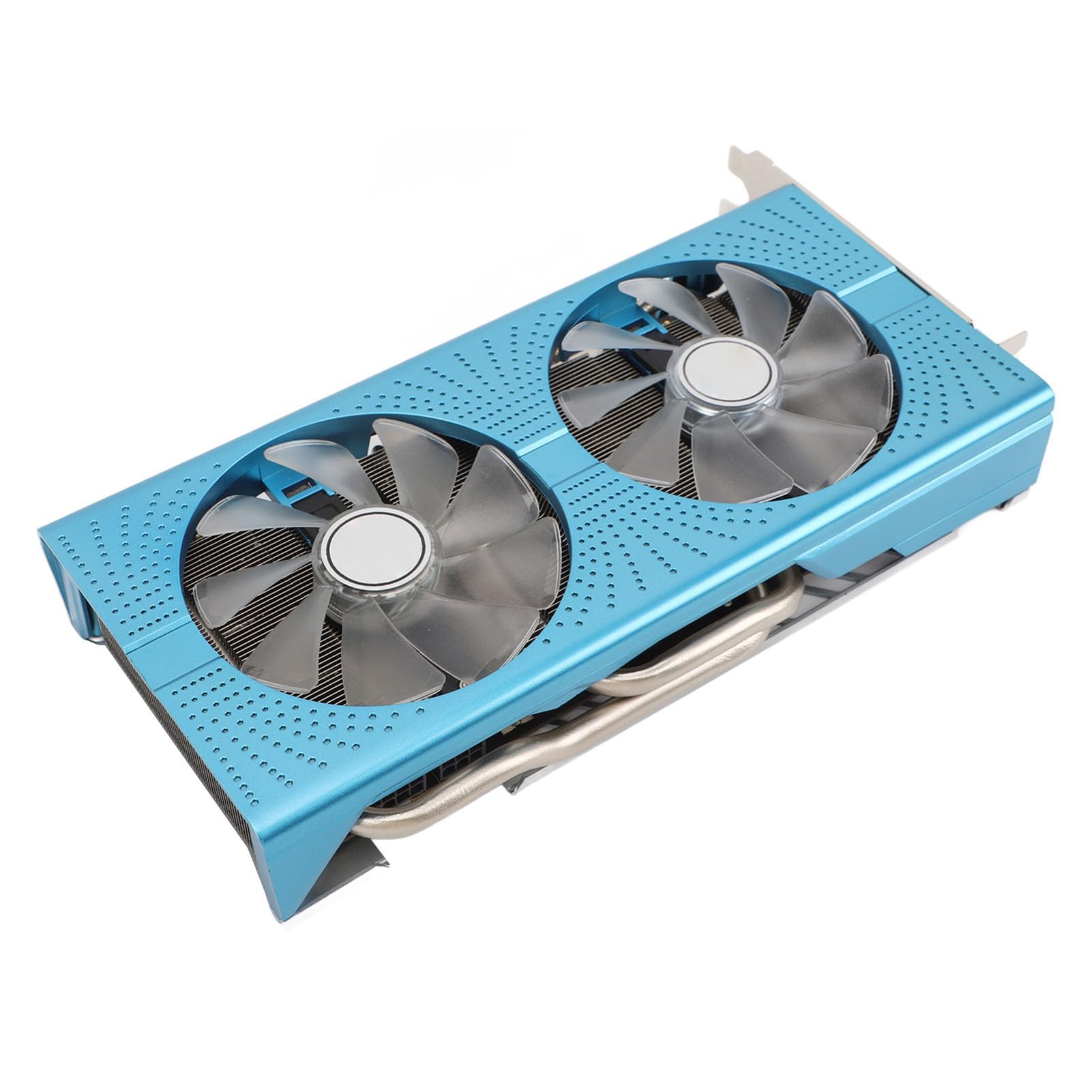 VBESTLIFE Karta Graficzna RX590 8 GB, Procesor Graficzny GDDR5 256-bitowy, Karta Graficzna do Gier PCIE 3.0 X16 8000 MHz, Karta Graficzna do Komputera Stacjonarnego z 2 Portami HDMI, 2