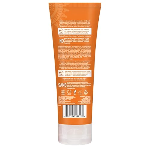 Miniatura 5 de Desert Essence Island Mango Champú y acondicionador – 8 onzas líquidas – Enriquecedor – Manteca de karité – Aceite de jojoba – Suave y sedoso –