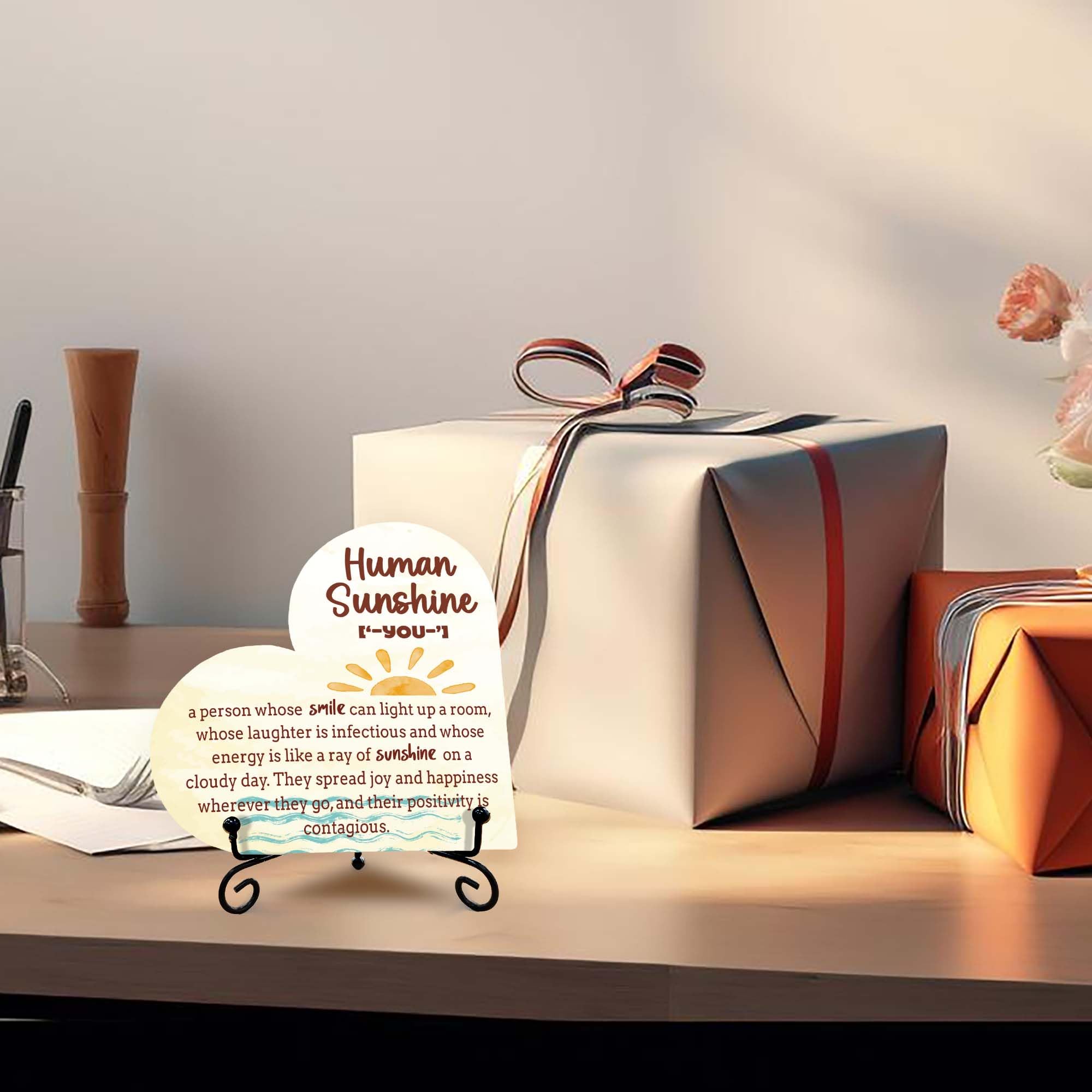 Regalos Originales De Madera - Regalos De Agradecimiento Para Mujer - Regalos Para Amigas Y Amigo Invisible - Regalos Para Cumpleaños, Navidad Y San Valentín
