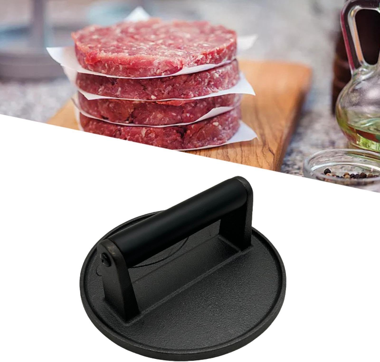 Steak Press with Handle Flat Press Burger Press for Kitchen Smash Meat Steak|Home & Garden | Kitchen, Dining & Bar | Kitchen Tools & Gadgets |1 Burger Press