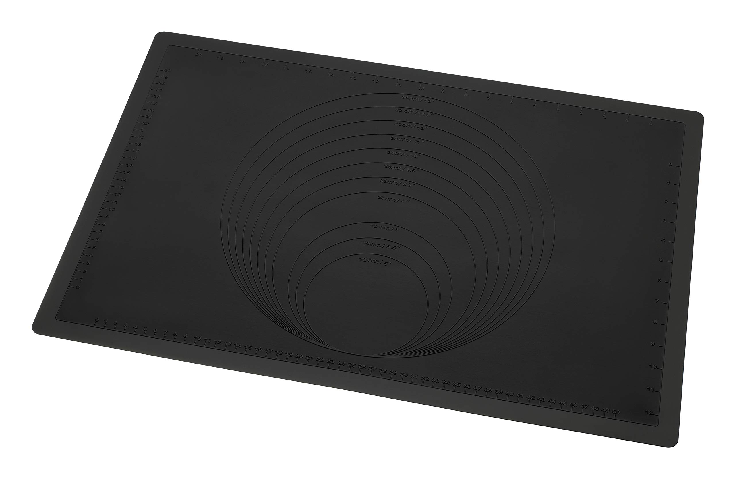 1-Piece 60 x 40 cm Flexiform Baking Mat, Black