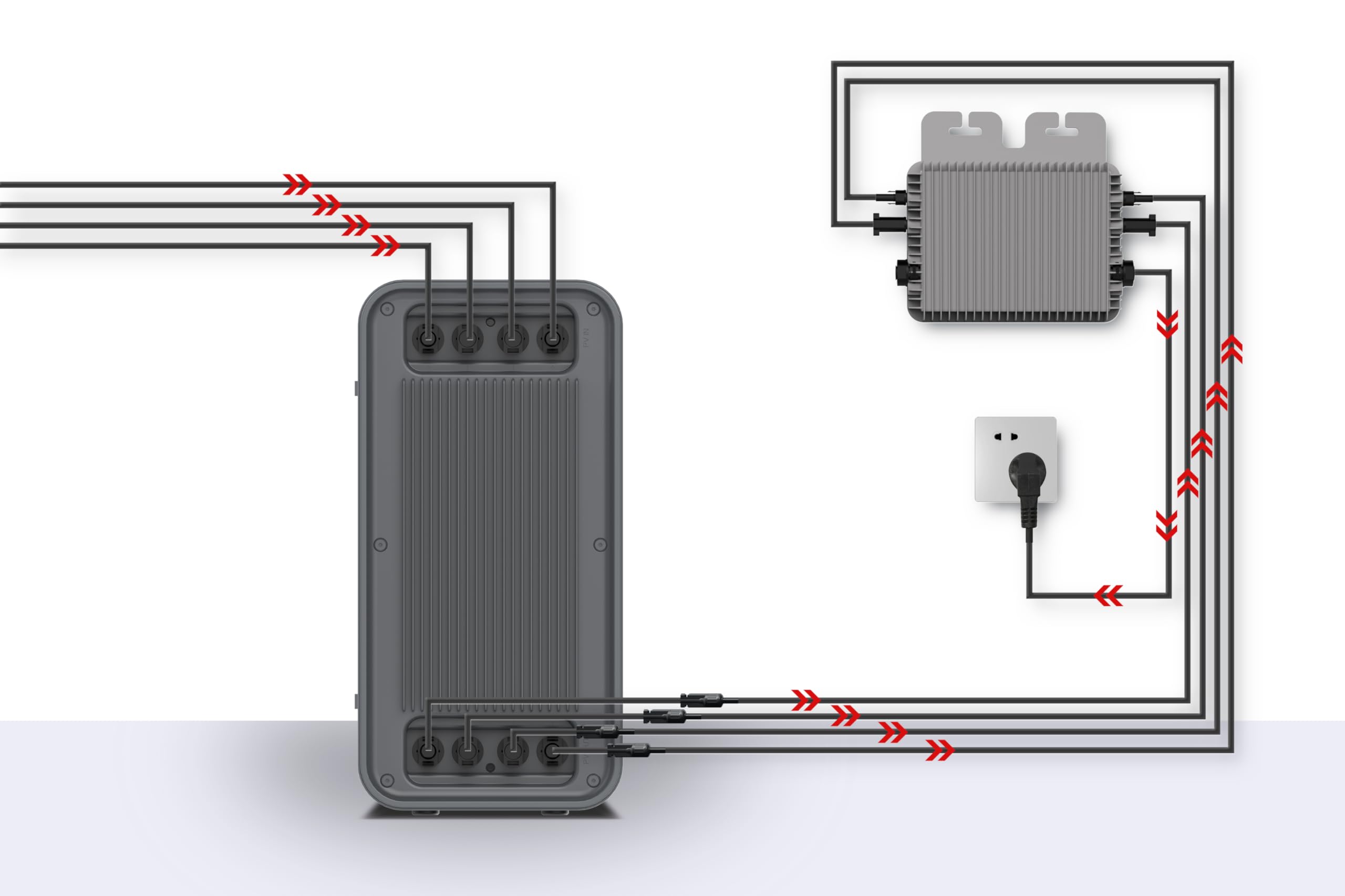 Marstek Accumulo Solare B2500D 2025 Aggiornato, 2240Wh per impianto fotovoltaico da balcone PLUG & PLAY, accumulo per impianto FV, accumulo di energia da 2,24kW power bank solare per casa e balcone