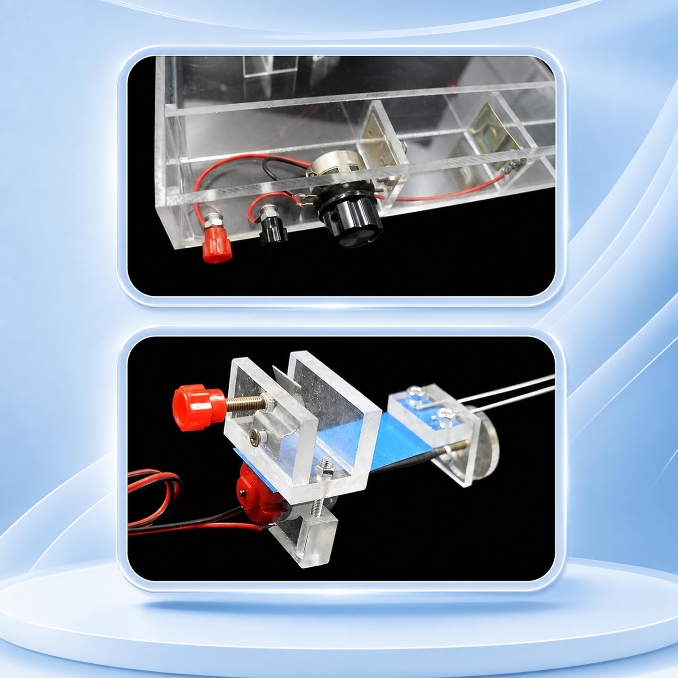 Tanque de Agua generador de Ondas, Instrumento de enseñanza de física con oscilador mecánico de proyección para Laboratorios de Aula, Instrumento de enseñanza de física