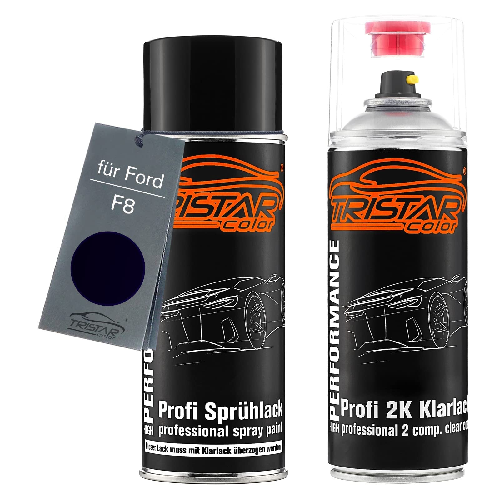 TRISTARcolor Peinture Voiture Kit Bombes De Peinture 2K Pour Ford D7