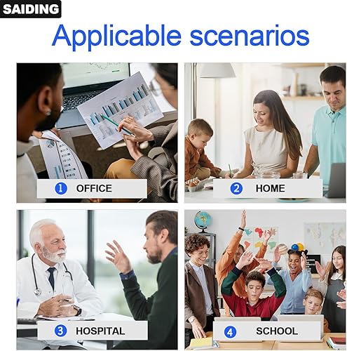 Miniatura 16 de SAIDING Cartuchos de tinta remanufacturados 712 712XL de repuesto para impresora de trazador DesignJet T230 T210 T650 T630 Studio (paquete de 4) 4-1