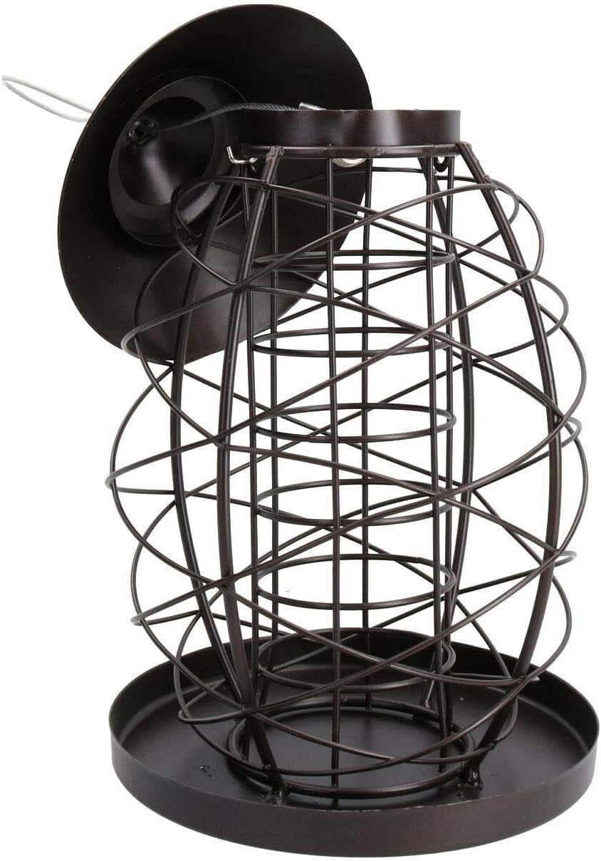 AB Tools 2PK Lantern Bird Feeder FatBall Holder Hanging Feeding Station Wild Birds