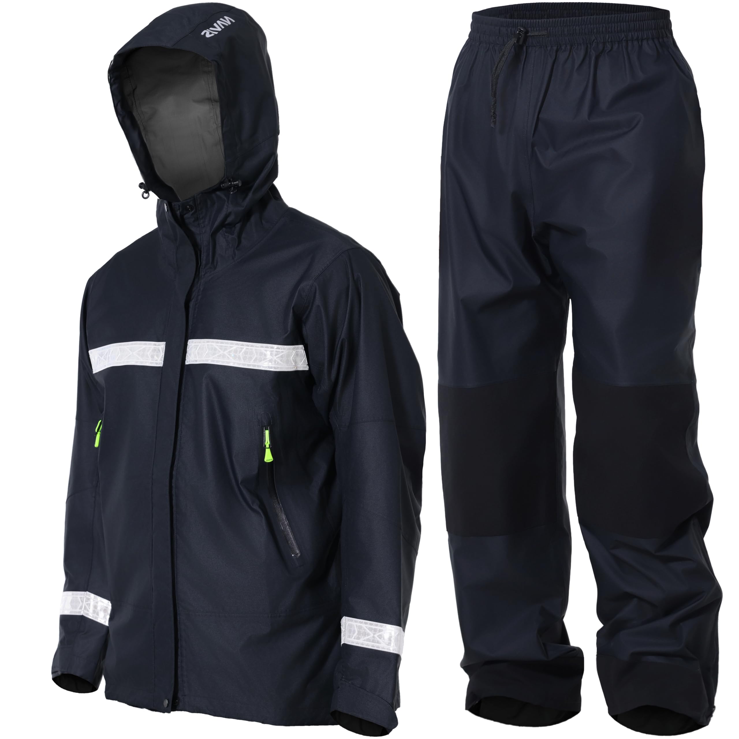 Combinaison Pluie Homme Imperméable, Tenue haute visibilité – Vêtement de travail, pêche et outdoor WS-902