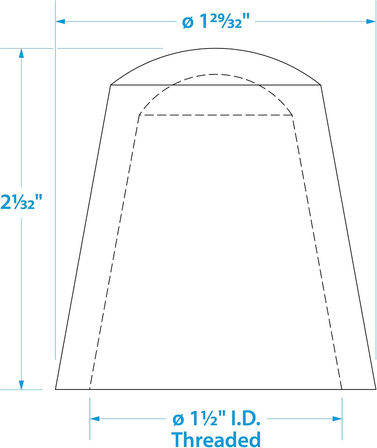 Seachoice Replacement Globe All-Round Stern Light