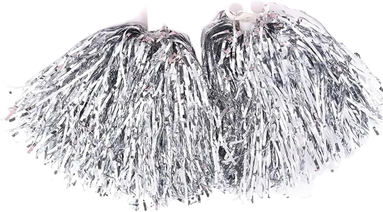 Dance Cheerleading Pompoms, Cheerleading Pom Poms Balls 4pcs Multicolor