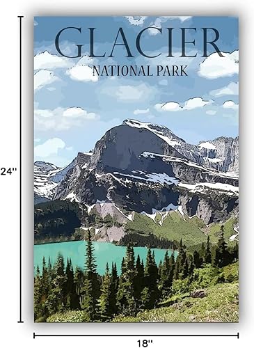 Miniatura 70 de Parques nacionales de las dunas de Indiana, impresión de póster de viaje, póster de viaje retro, parque nacional en Indiana, arte de pared de Dunas