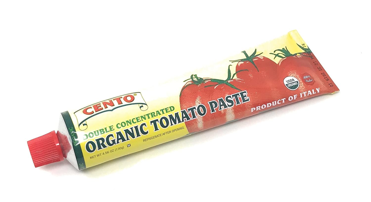 Buy Cento Double Concentrated ORGANIC Tomato Paste 2/ 4.56 oz tubes Online at Lowest Price in