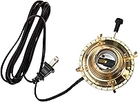 Vista 4 de Creative Hobbies Kit de conversión de quemador de lámpara de aceite eléctrico, pre-cableado y listo para usar (#2)