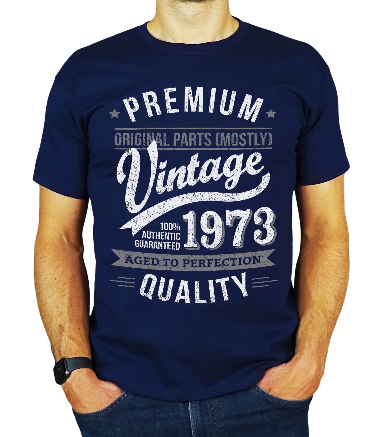 1971 Vintage Year - Aged to Perfection - 50th Birthday Gift/Present Mens T-Shirt