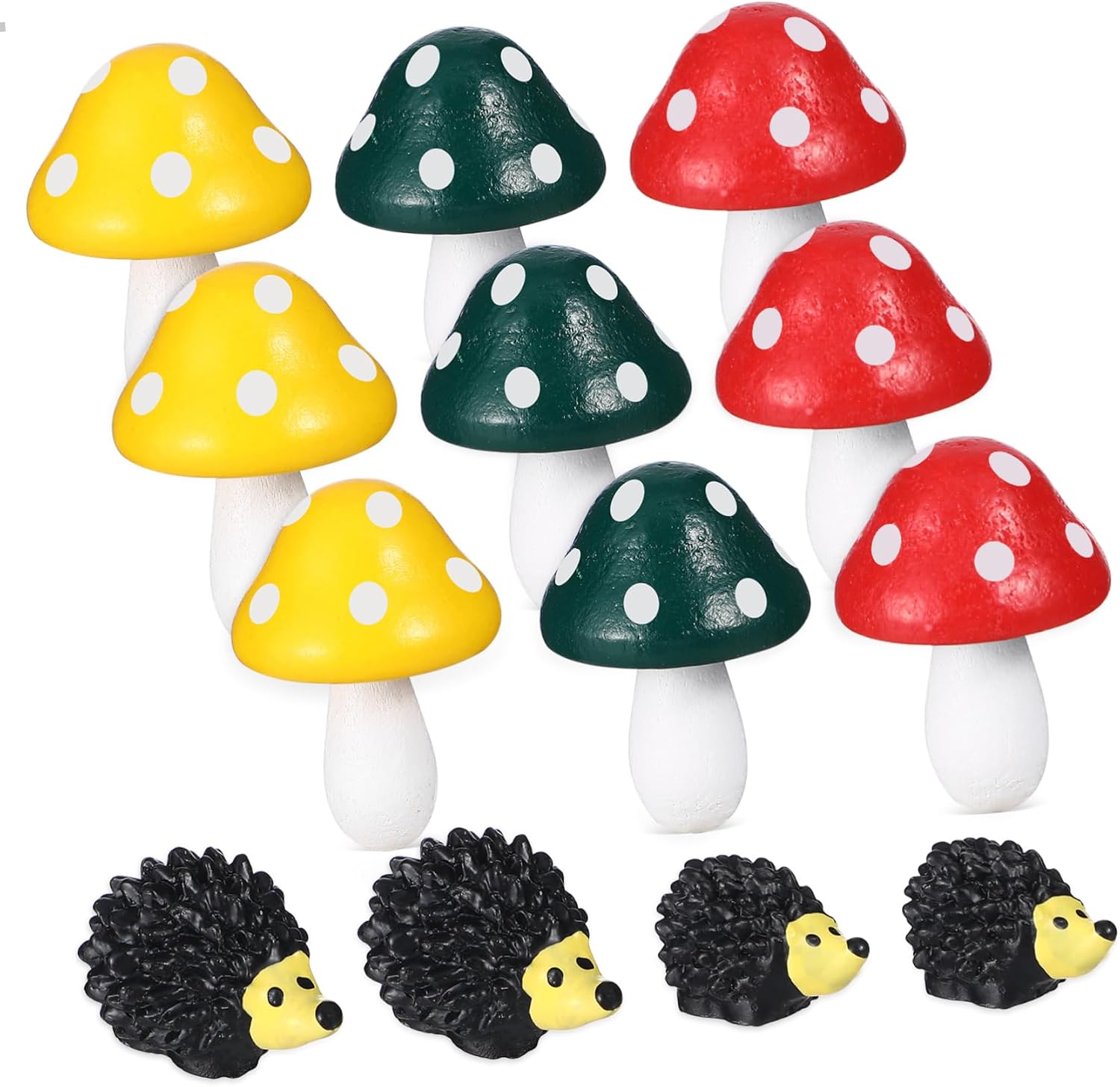 TOYANDONA Mini Animaletti da Giardino in Resina, Dettagli Intricati