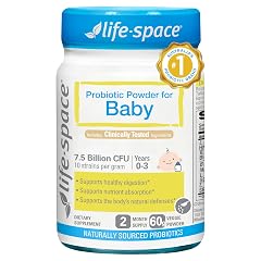 Life-Space 60 Grams for 0-36 Month Baby 7 5 Billion CFU Multi Strain Balance Microflora Supports Digestive Health