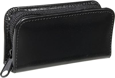 Genuine Leather Mini Manicure Travel Kit Color: Black