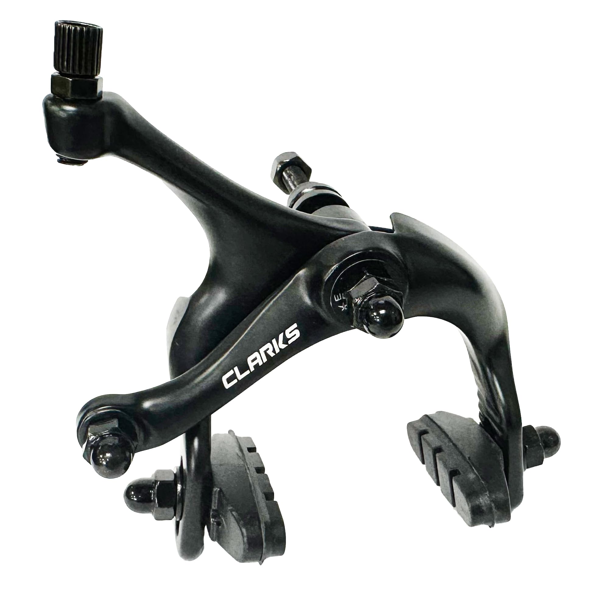 Clarks Cycle Systems CLK-111A Individual Alloy Classic Road Brake Caliper, Black, Front
