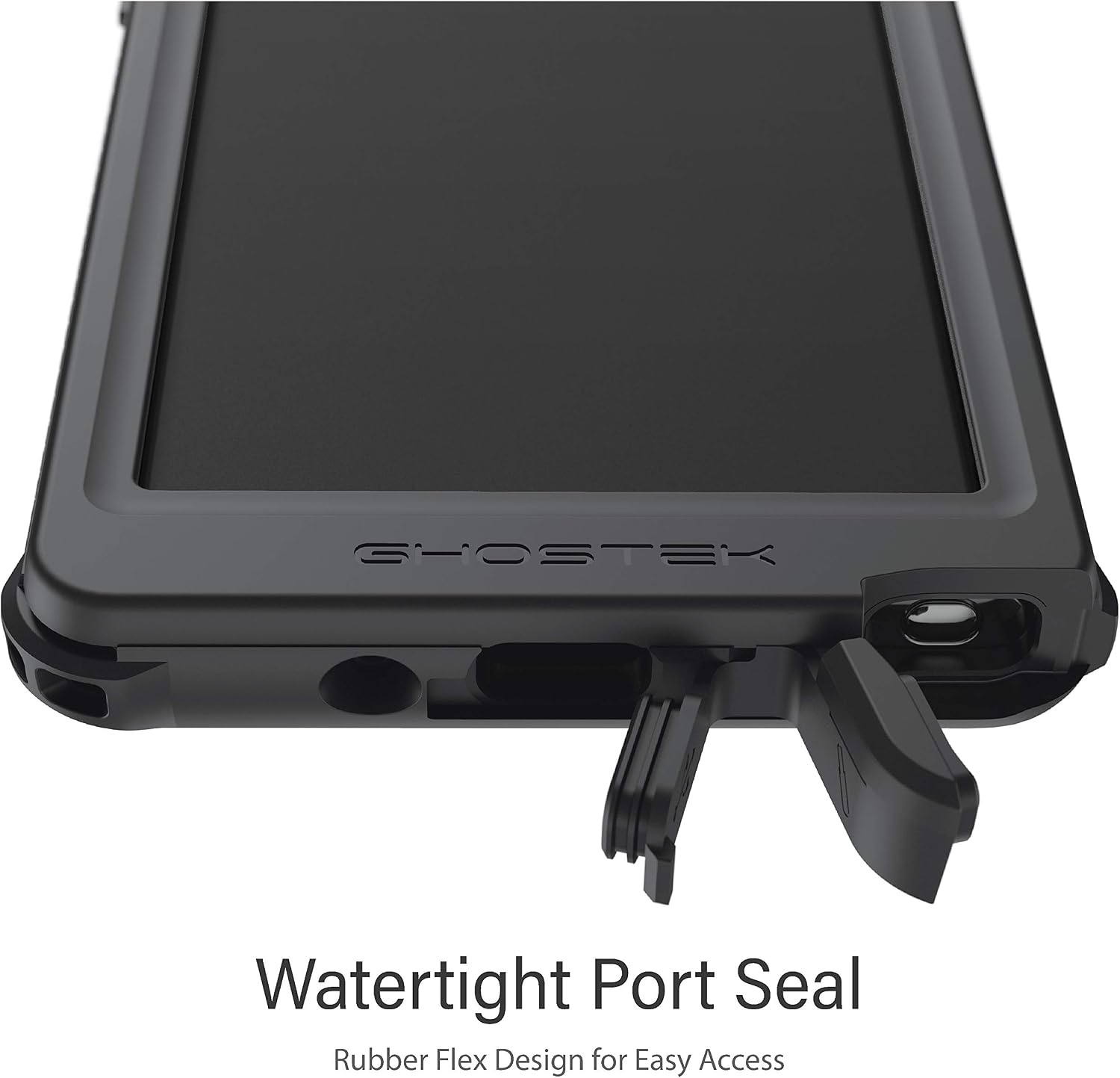 Ghostek NAUTICAL Note 20 Ultra Case Waterproof Full Body with Screen Protector Built-In Watertight Seal Wireless Charging Compatible Designed for 2020 Samsung Galaxy Note20 Ultra 5G (6.9 Inch) (Clear)