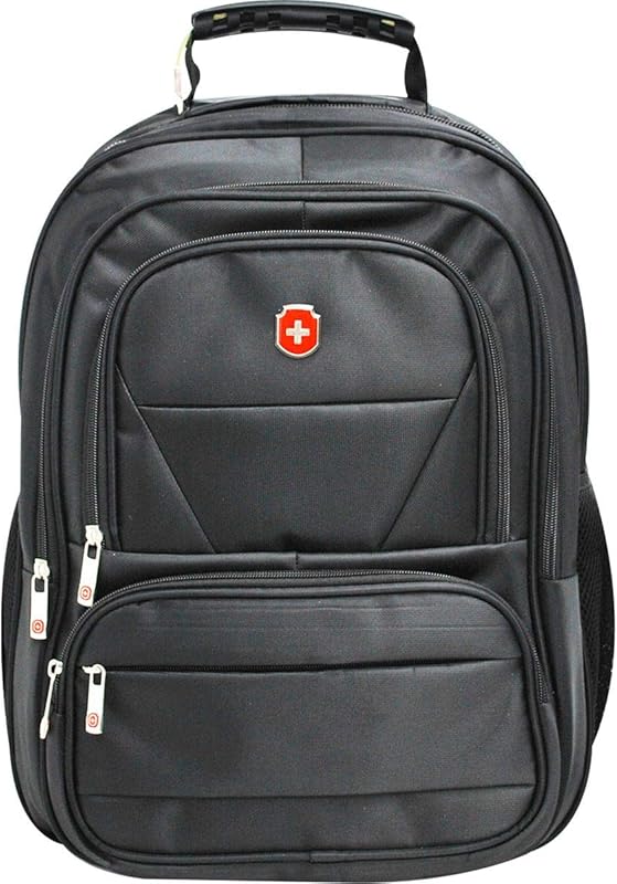 Mochila Para Notebook Executiva Preta Gd 3Bolsos - Unidade, Yins, Ys28045, Preta em oferta na Shopee