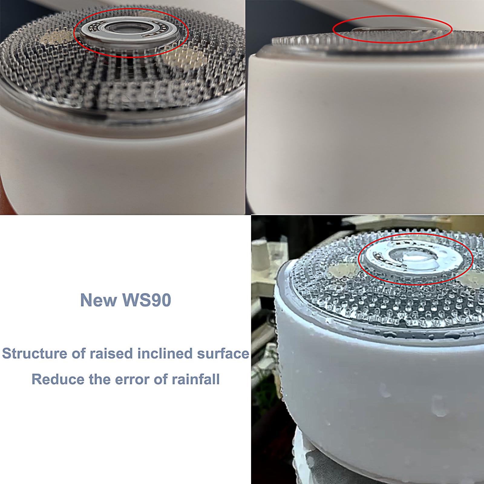 ECOWITT Wittboy 7 in 1 Stazione Meteo Solare Esterna GW2001 GW2000 Hub Gateway Wired/Wifi