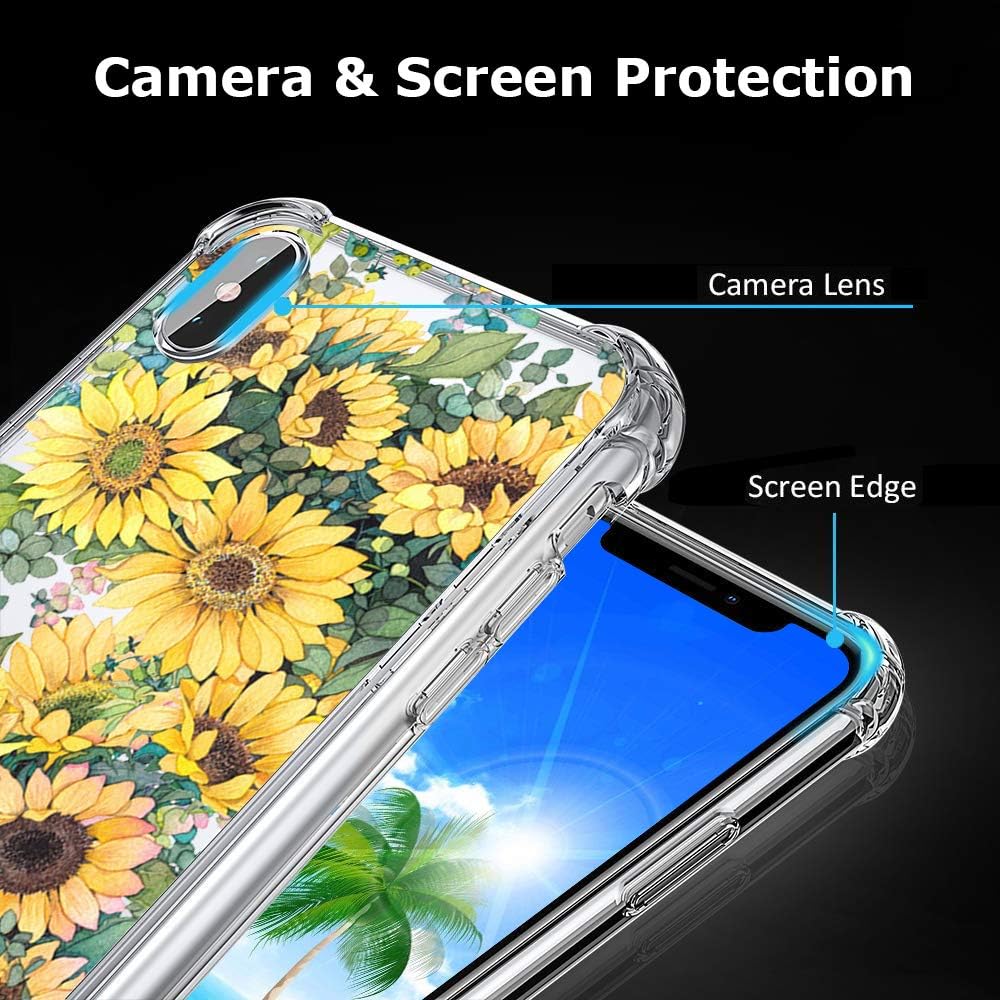 hepix Compatible with iPhone 12 Pro Max Case iPhone 12 Mini Clear Case, Protective Slim Flexible TPU Cover with Bumpers Anti-Scratch for iPhone 12 Pro Max 6.7'' 2020