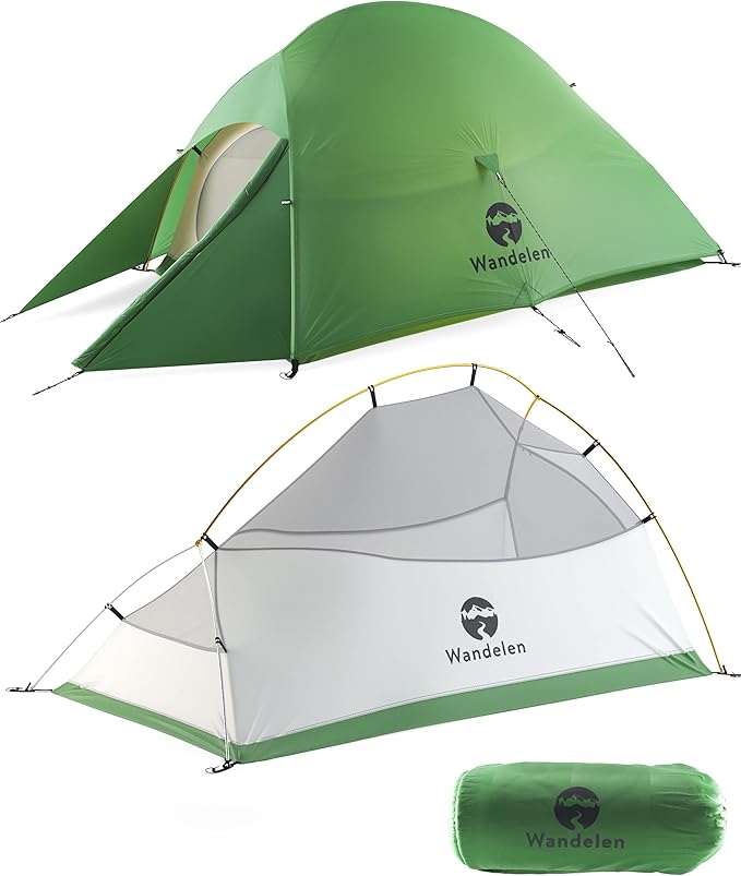 Wandelen Appalachian Lightweight Backpacking Tent Easy Setup, 2