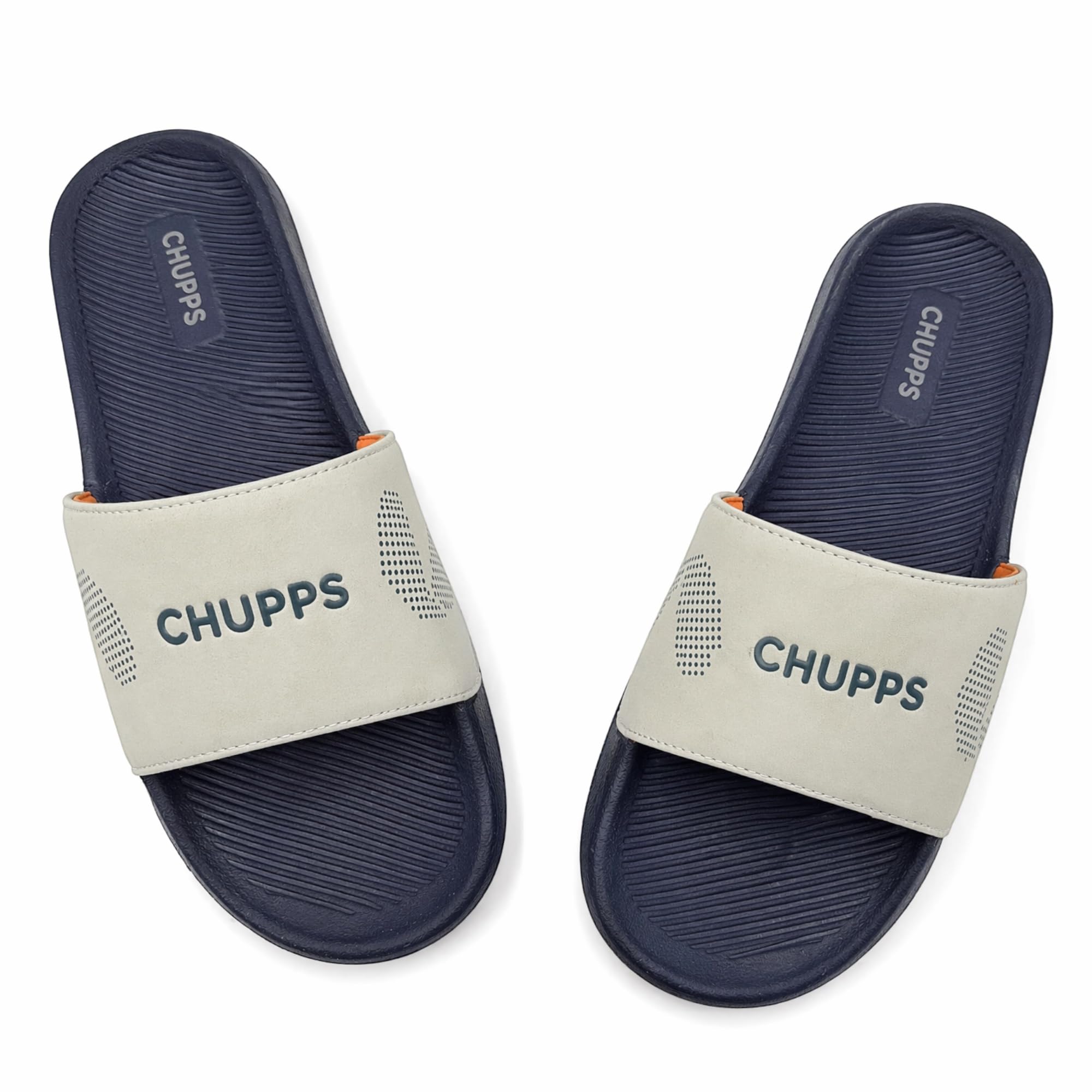 chupps Urban One Edge Slider for Men | FOAM6 Upper Technology, 6mm Foam Snug Fit | AirSoft Contoured Cushioned Footbed | Super Comfort Flip Flop Slippers for Casual Wear | Stylish Men's Sliders-picture-34