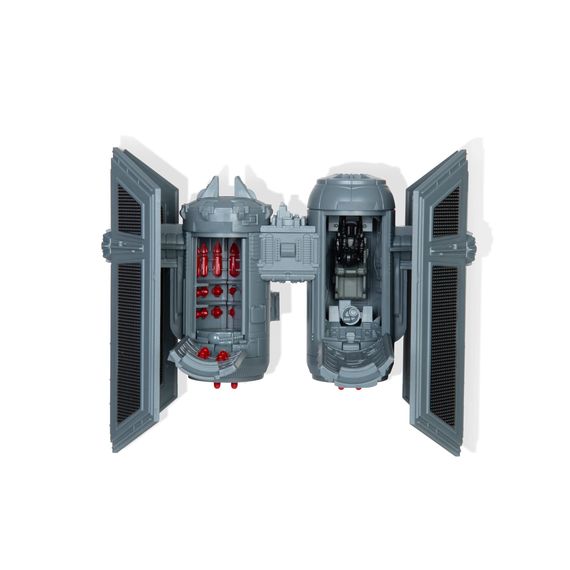 Star Wars Micro Galaxy Squadron Tie Bomber – 5 Pulgadas Starfighter Class Vehicle with 1 Inch Tie Pilot Micro Figure Accessory