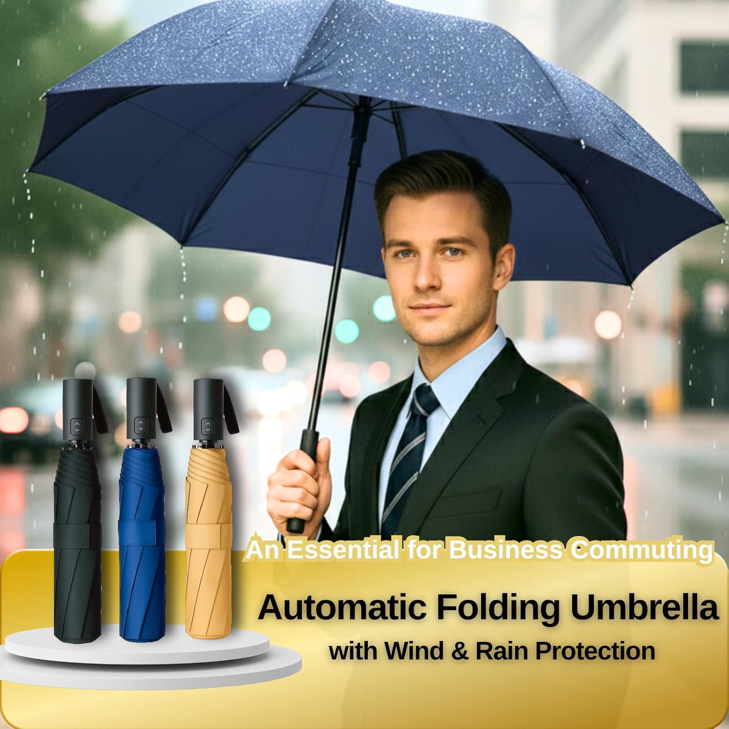 Automatic Folding Umbrella