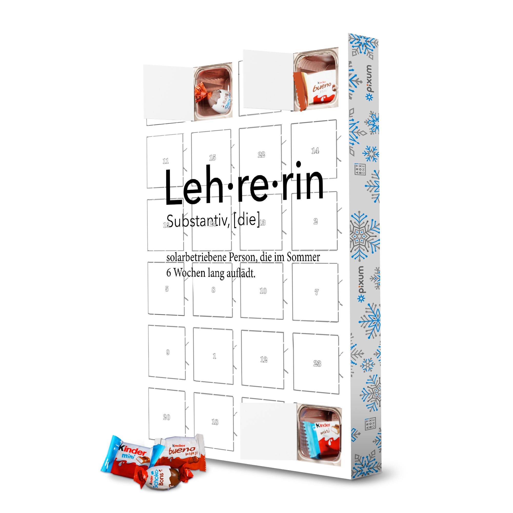 artboxONE Advent Calendar with Pralines by Ferrero Teacher Definition 46 Advent  Calendar Teacher Sayings : Amazon.de: Grocery