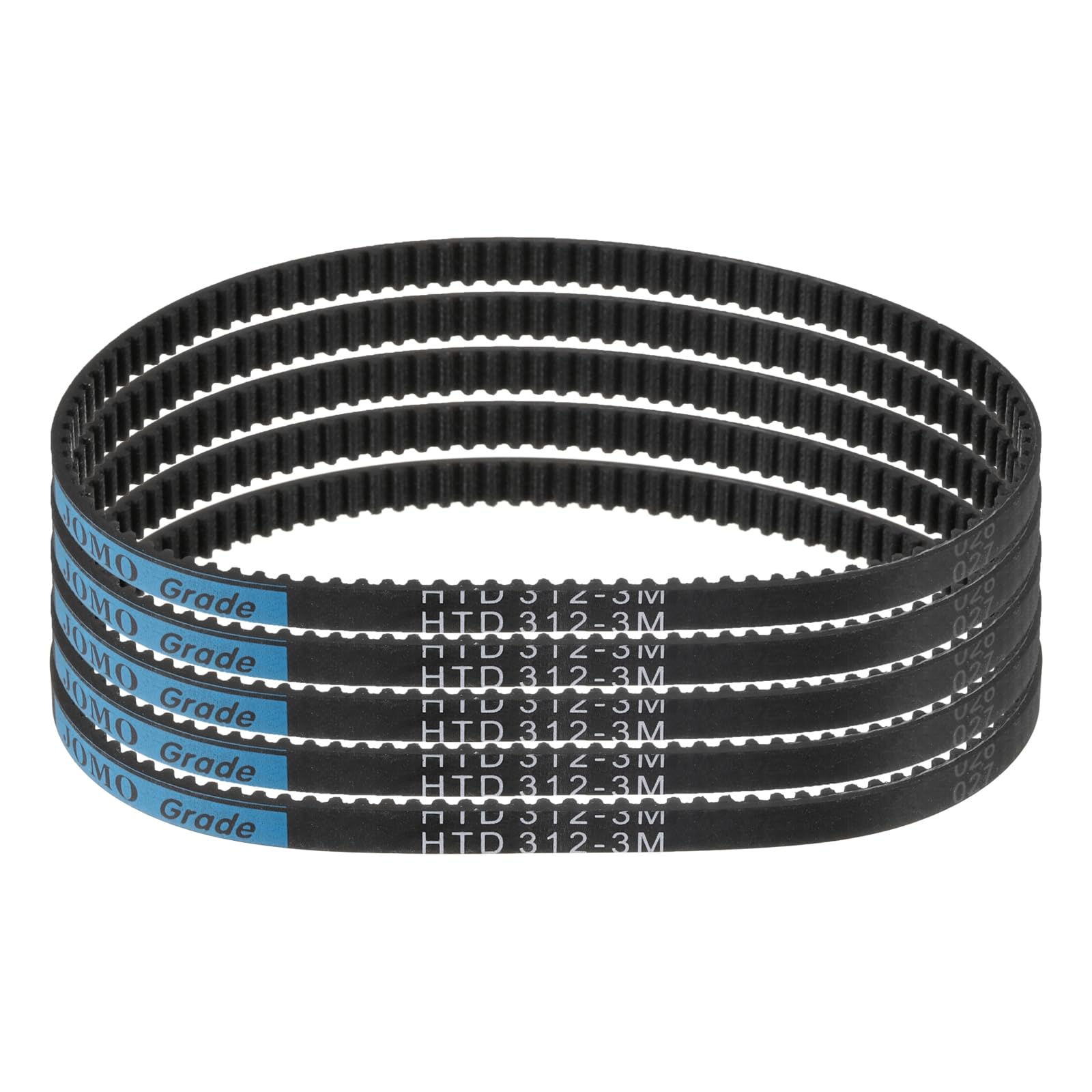 uxcell 5pcs HTD-3M Rubber Timing Belt 67 Teeth, 201mm L x 6mm Wd x 2.4mm H — Amazon image 10
