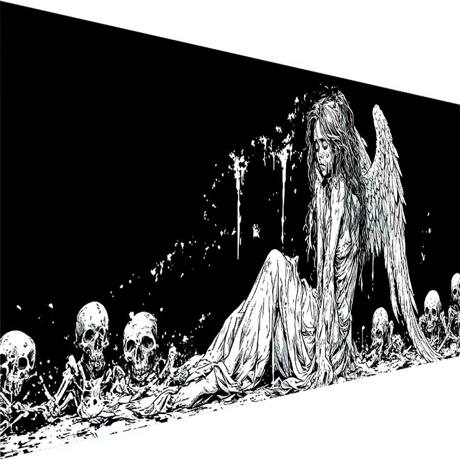 Malen nach Zahlen Kinder Karikatur Malen Nach Zahlen Erwachsene, Geschenke für Mädchen Junge Bastelset Set, Malen nach Zahlen Hexe | Malen nach Zahlen Ohne Rahmen, (60x120cm) Bastelset Erwachsene 5-G