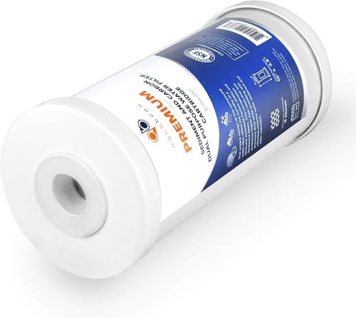 Miniatura 6 de Aquaboon Whole House - Cartucho de filtro de agua de 5 micrones, 10 x 4.5 pulgadas, paquete de 2 cartuchos de filtro de agua de sedimentos y