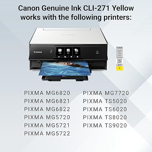 Miniatura 6 de Canon Pigment Ink - Tinta compatible con MG7720, MG6820,MG6821,MG6822,MG5720, MG5722,MG5721