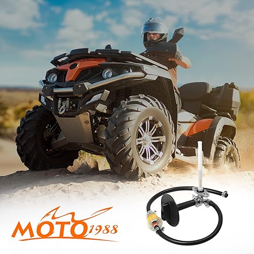 Miniatura 7 de MOTO1988 Válvula de freno de combustible para Honda Recon 250 TRX250 Rancher 350 TRX350 Foreman 400 Rancher 420 TRX420 Foreman 450 FourTrax Foreman