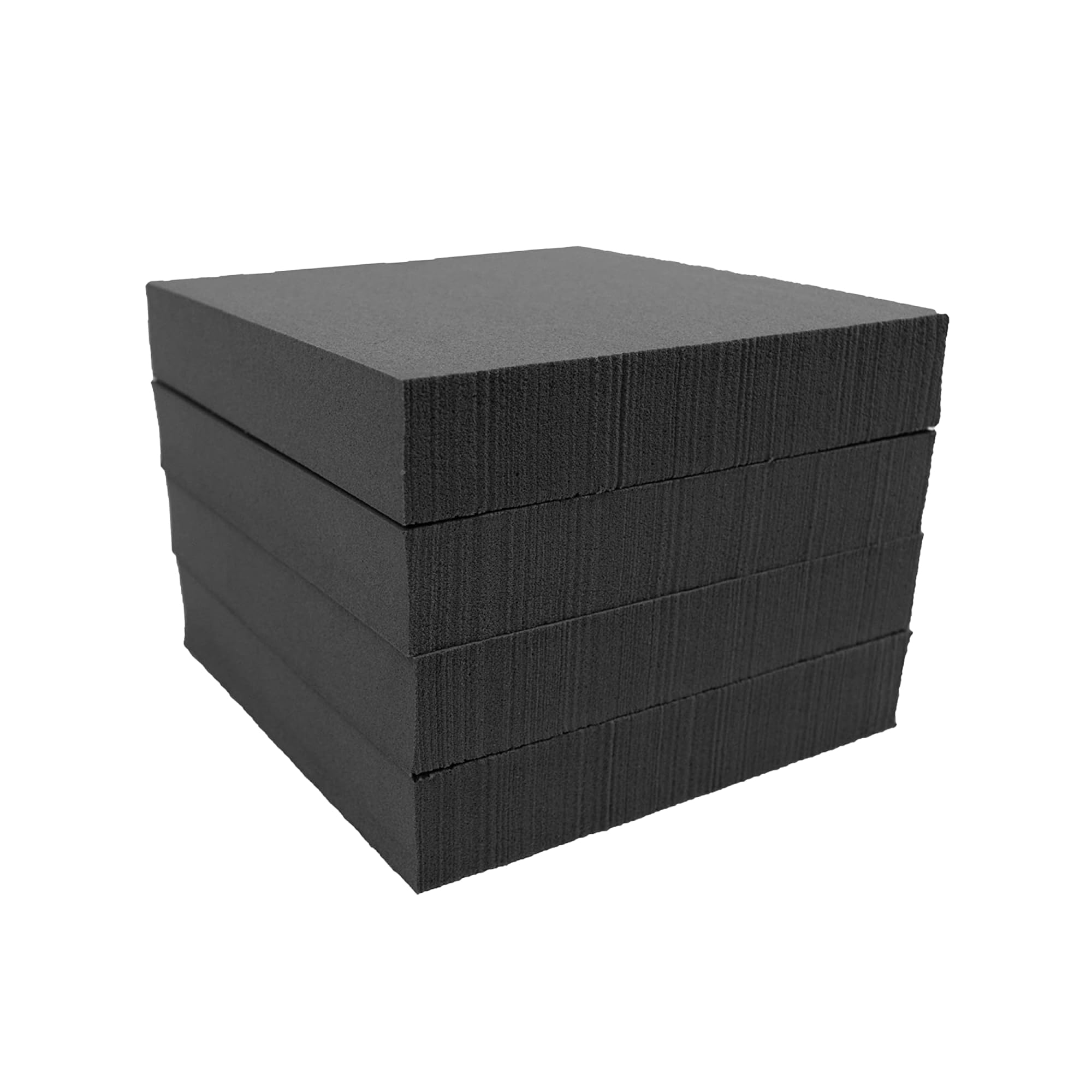 XCEL 4-Pack 4" x 4" x 3/4" Multi-Purpose Anti-Vibration Pads – Protection for Furniture & Appliances – Various Sizes and Thickness