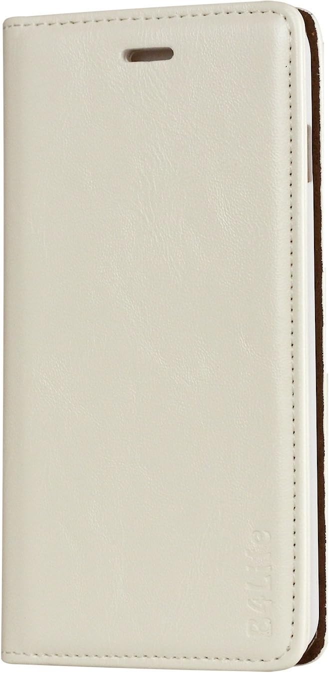 iPhone 6S Wallet Case for Women with Card Slot for iPhone 6 6S by B4Life (White)