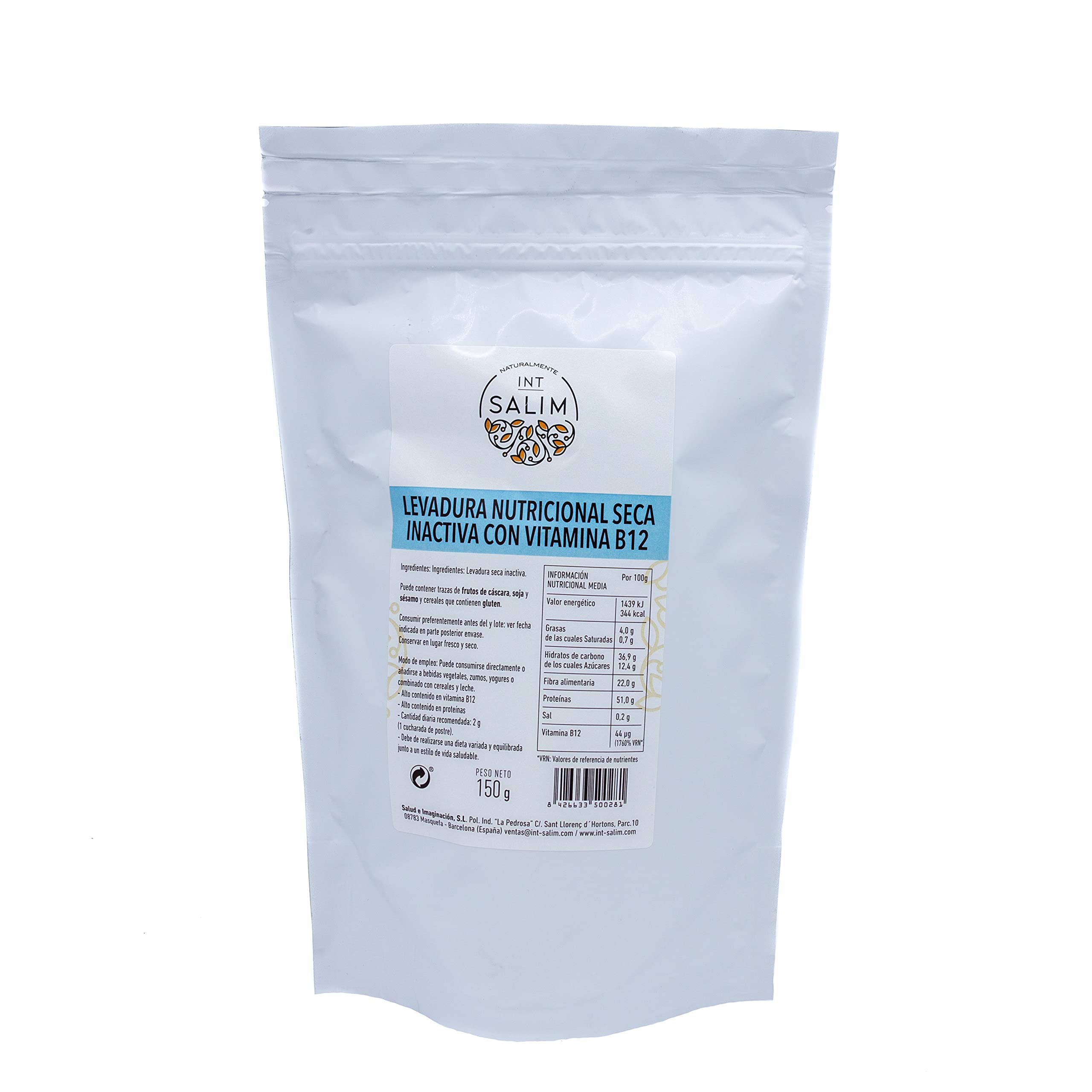 INT SALIM - LEVADURA NUTRICIONAL PACK 12 UDS.